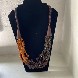 wood necklace